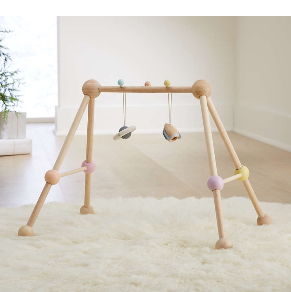 Crate & Barrel Plan Toys Wood Play Gym